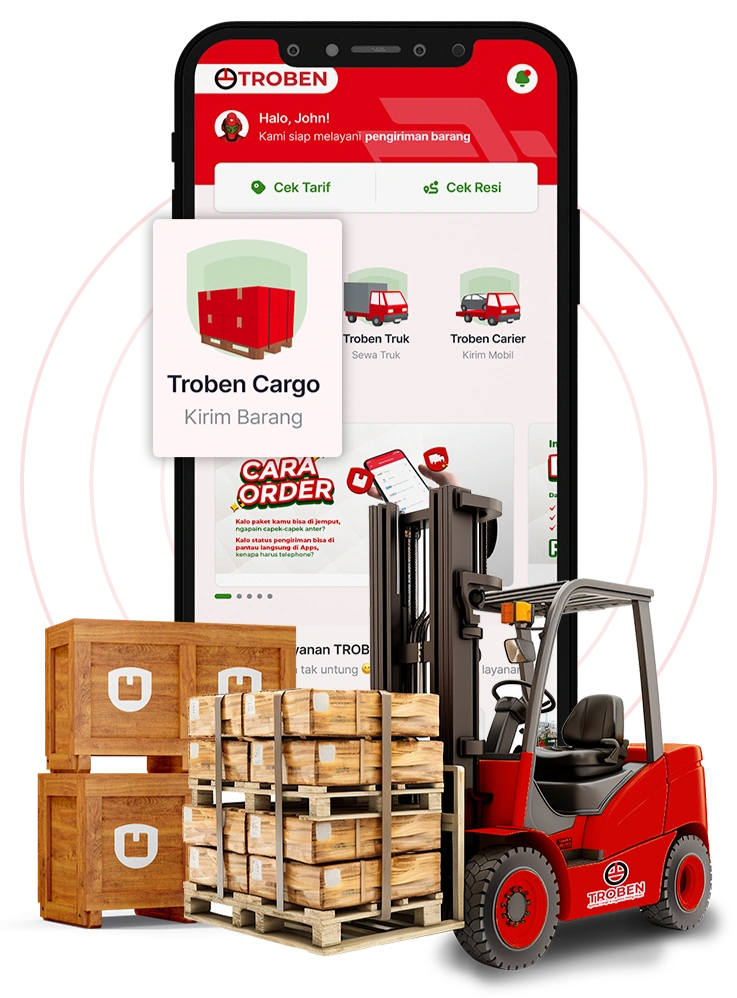 Download Aplikasi Troben untuk Pengiriman Barang dan Cargo ke Seluruh Indonesia